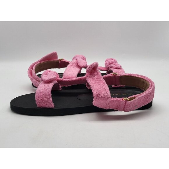 Stuart‎ Weitzman Womens Bandeau Sport Sandals Pink Size 8B - Picture 3 of 8